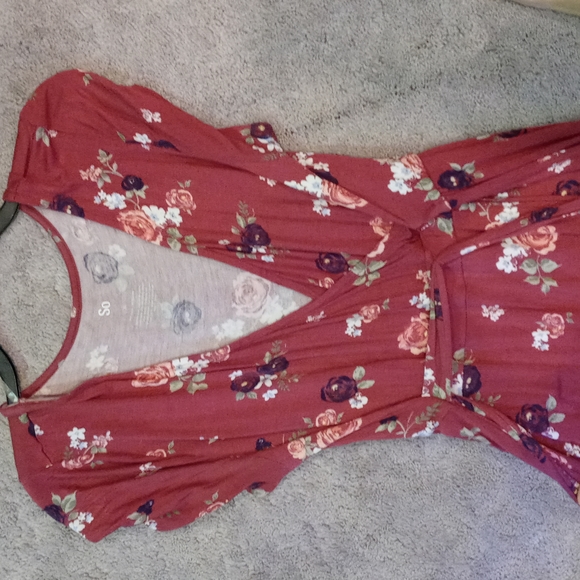 Summer floral high low wrap dress - Picture 2 of 10